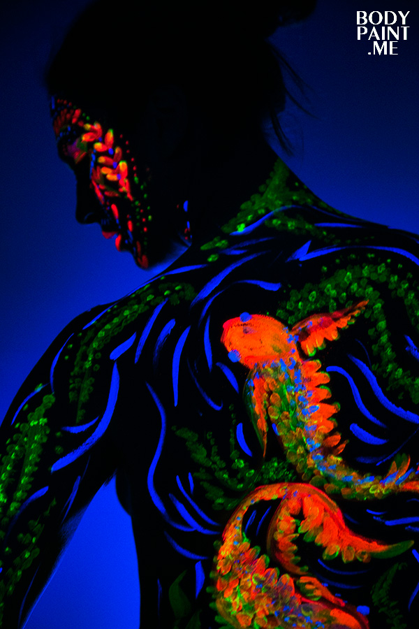 Blacklight Body Paint 2 by OnCallArtistry on DeviantArt