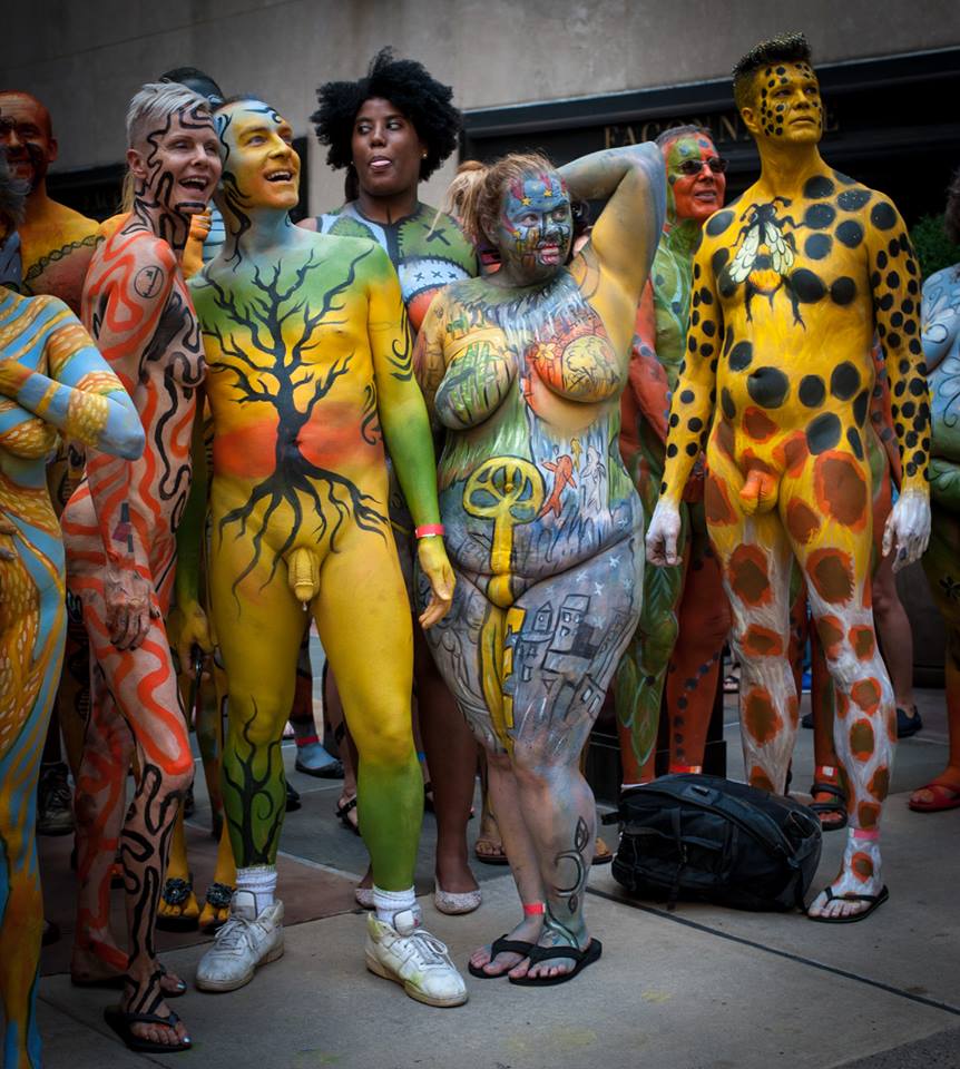 Bodypainting 2015 day of artists the nyc 