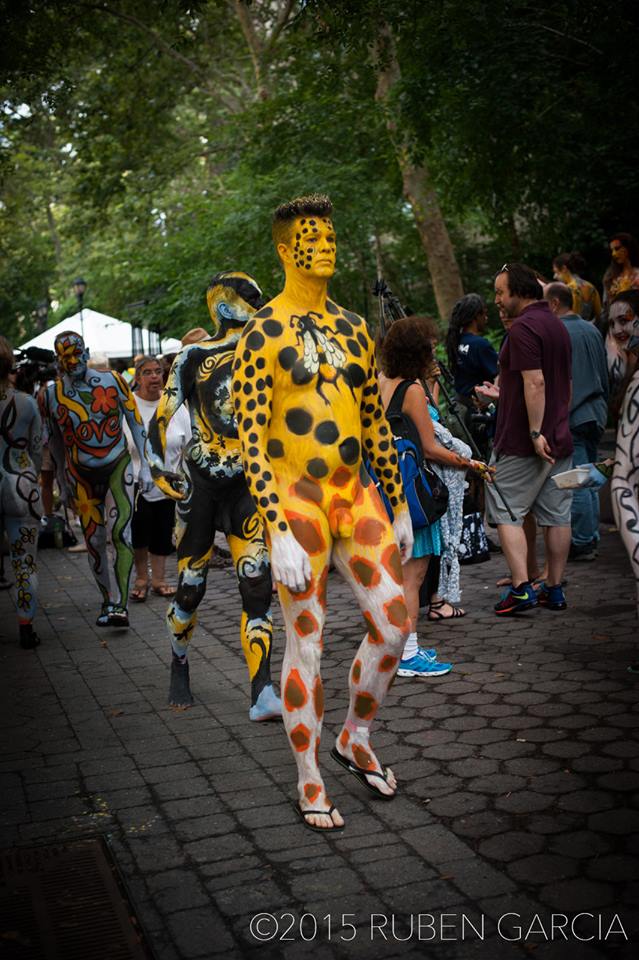 NYC Bodypainting Day 2015 - Bodypaint.me.