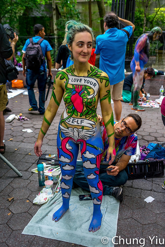 Bodypainting day photos