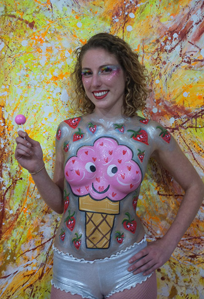 Body Painters who body paint your world, one body
